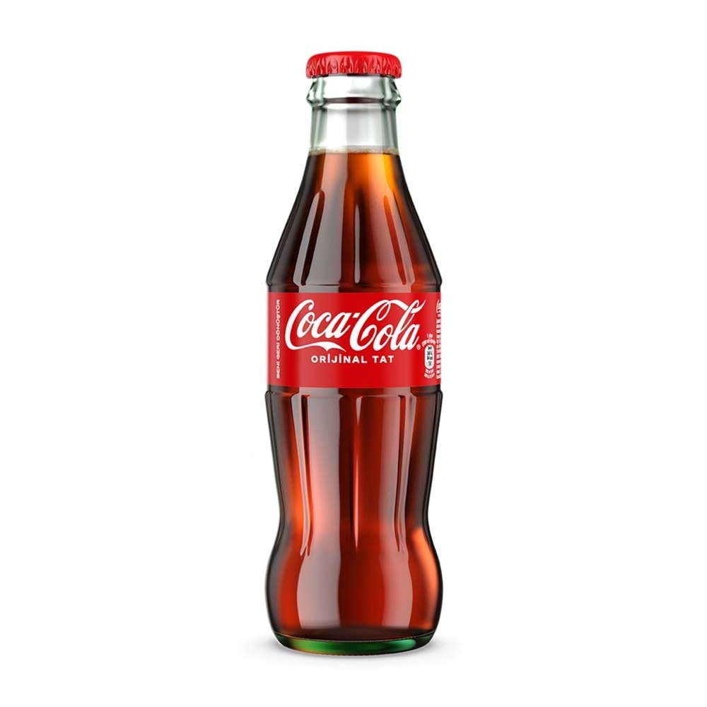 cam şişe cola 330 ml